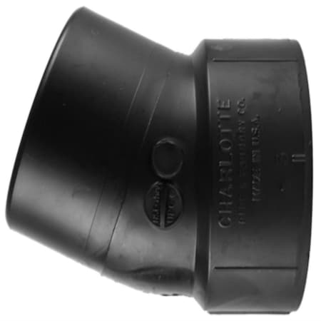 Charlotte Pipe And Foundry 2 Abs 22 Elbow H x Ftg 4214110